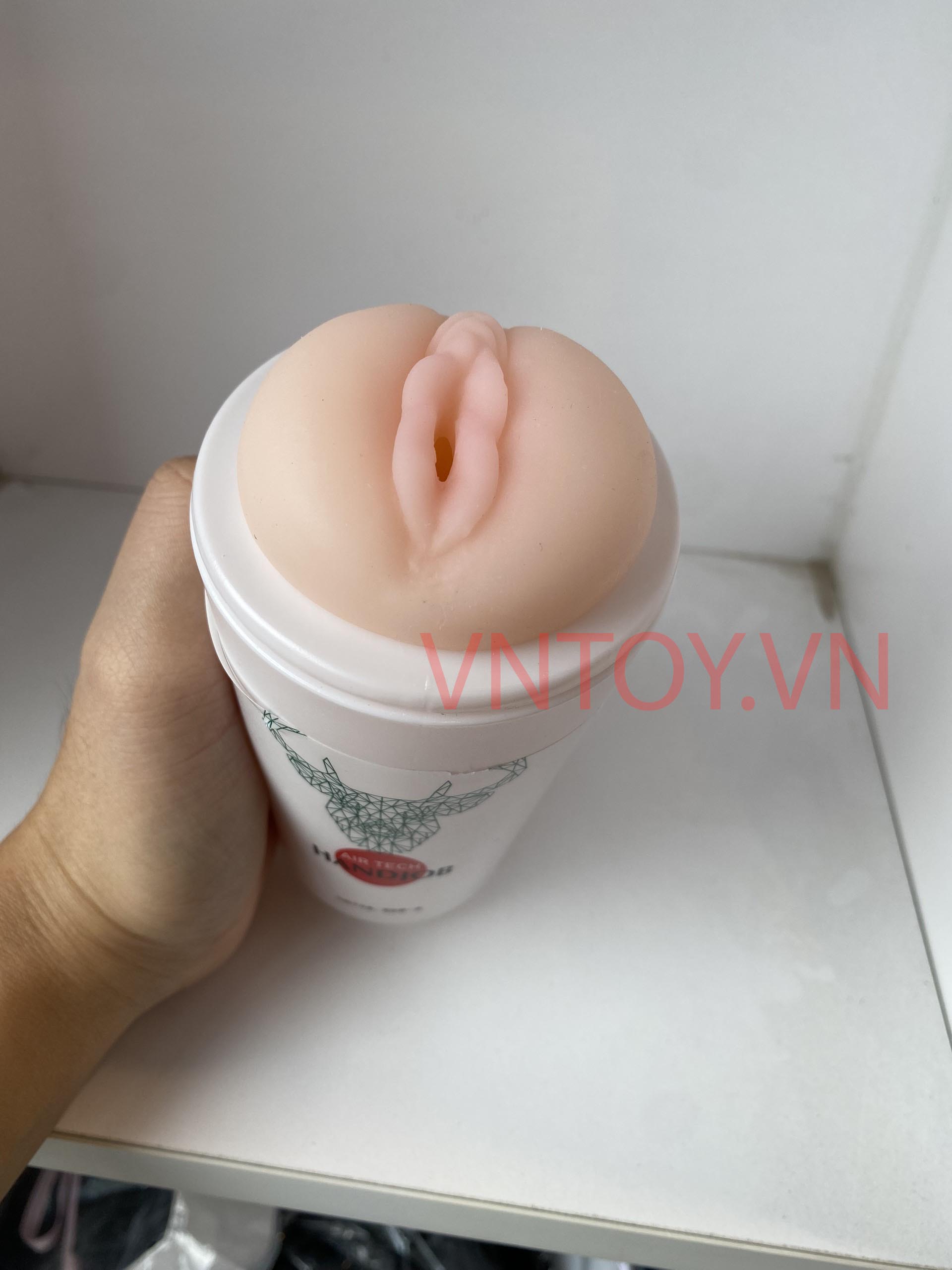 Cốc thủ dâm Air Tech Handjob ngụy trang hình trà sữa