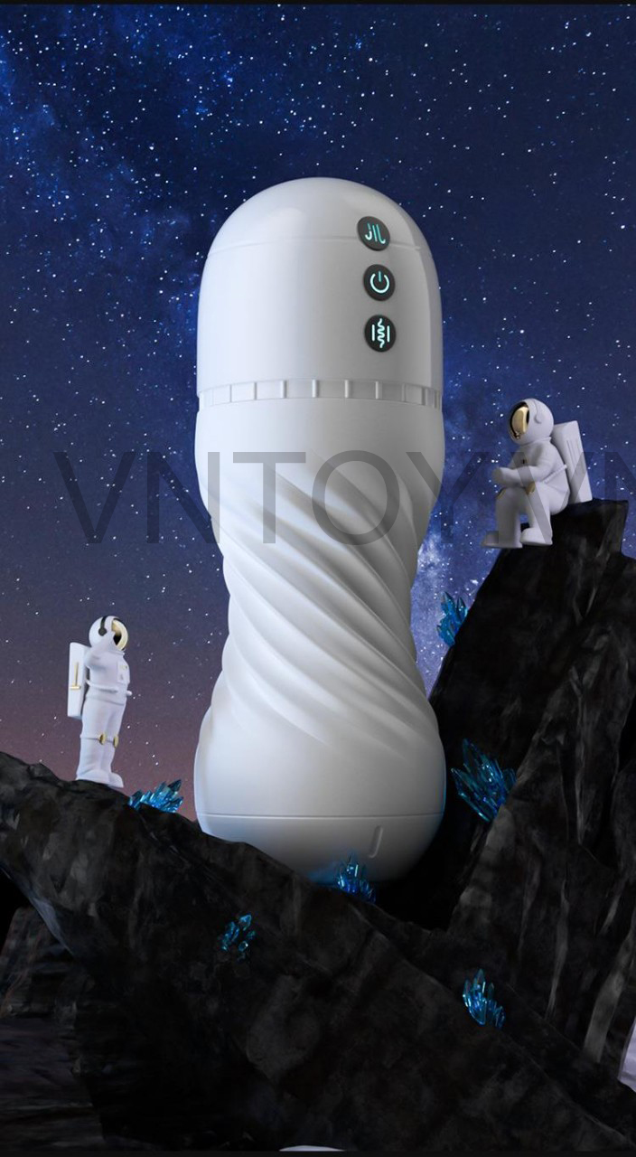 Cốc thủ dâm hút xoắn rung dương vật cao cấp