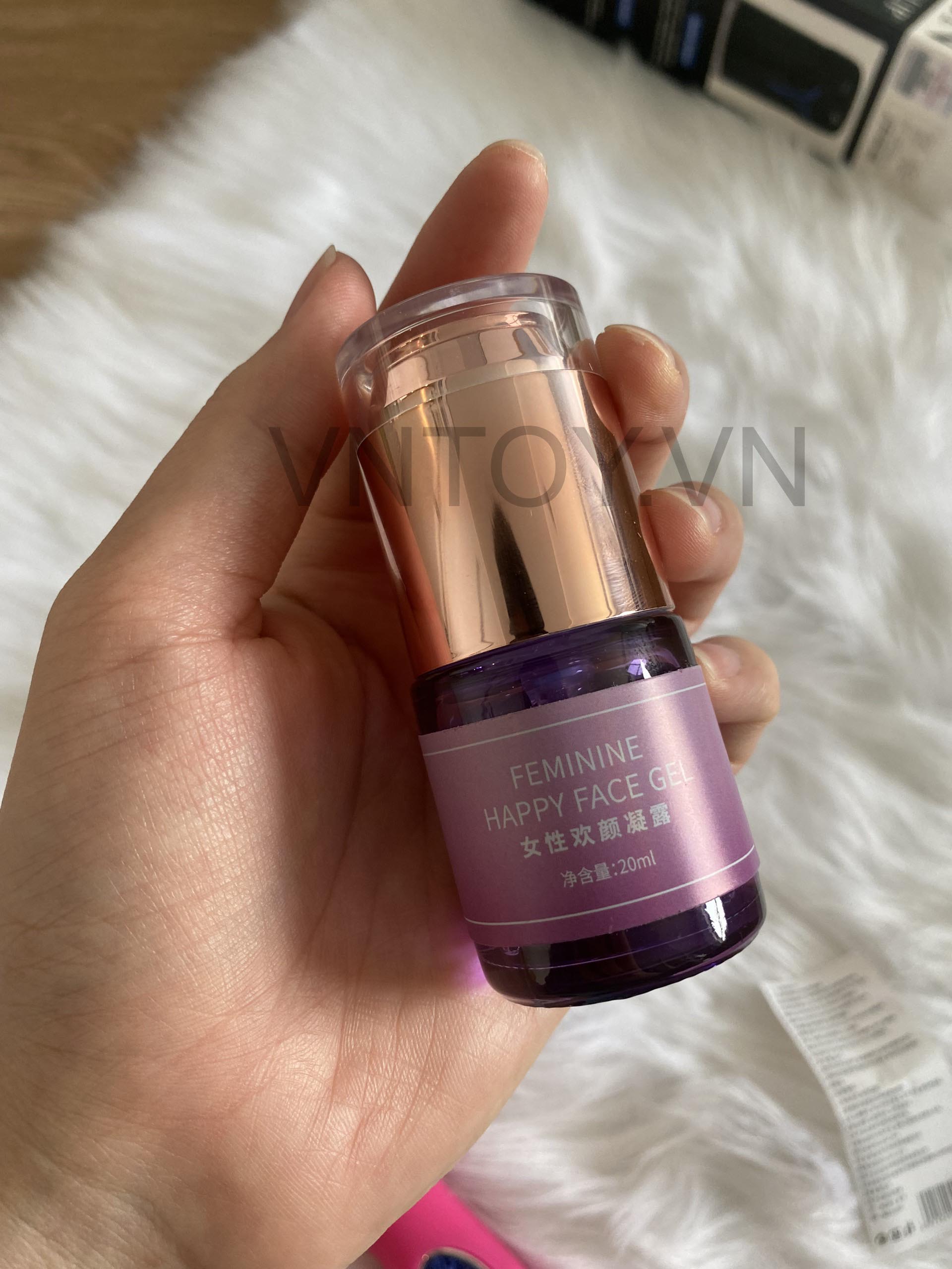 Gel tăng khoái cảm Purple Femine Happy Face kích thích hiệu quả