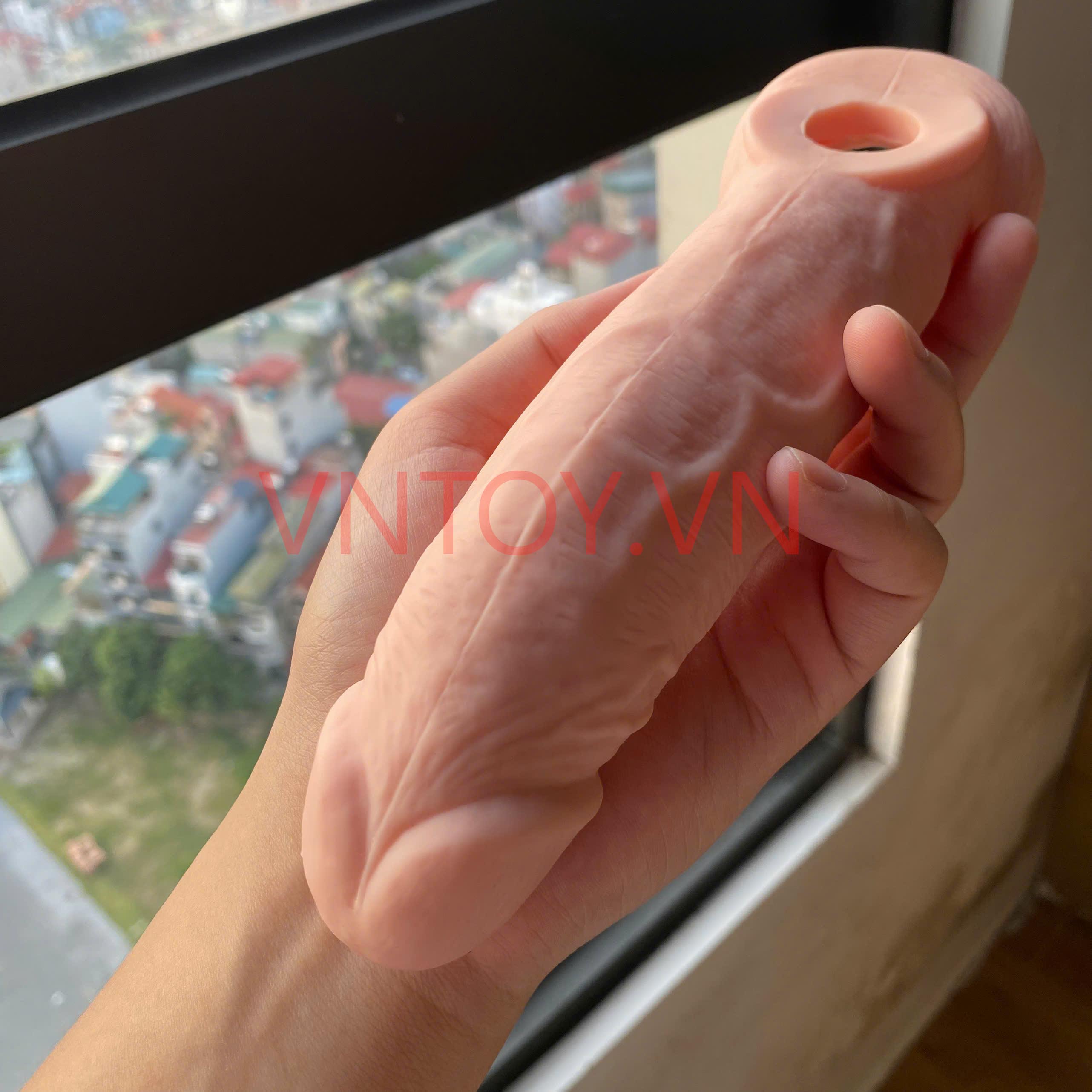 Bao cao su đôn dên châu Âu kích thước lớn trắng trẻo