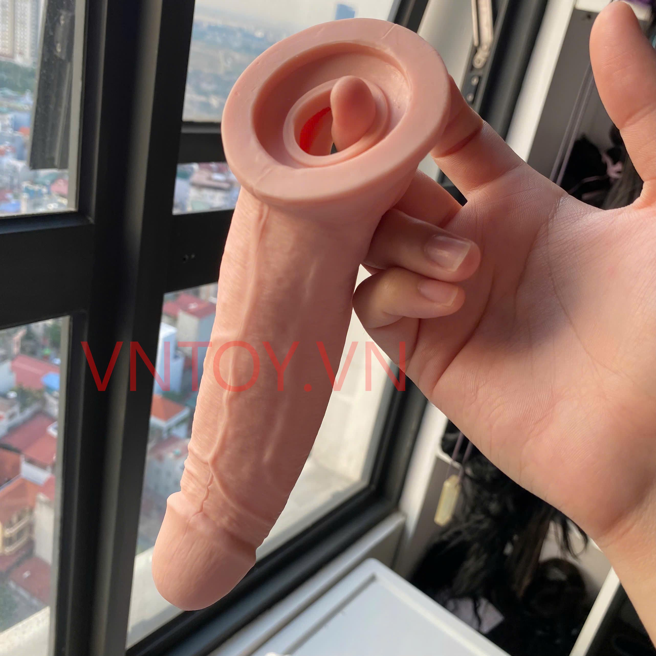 Bao cao su đôn dên châu Âu kích thước lớn trắng trẻo