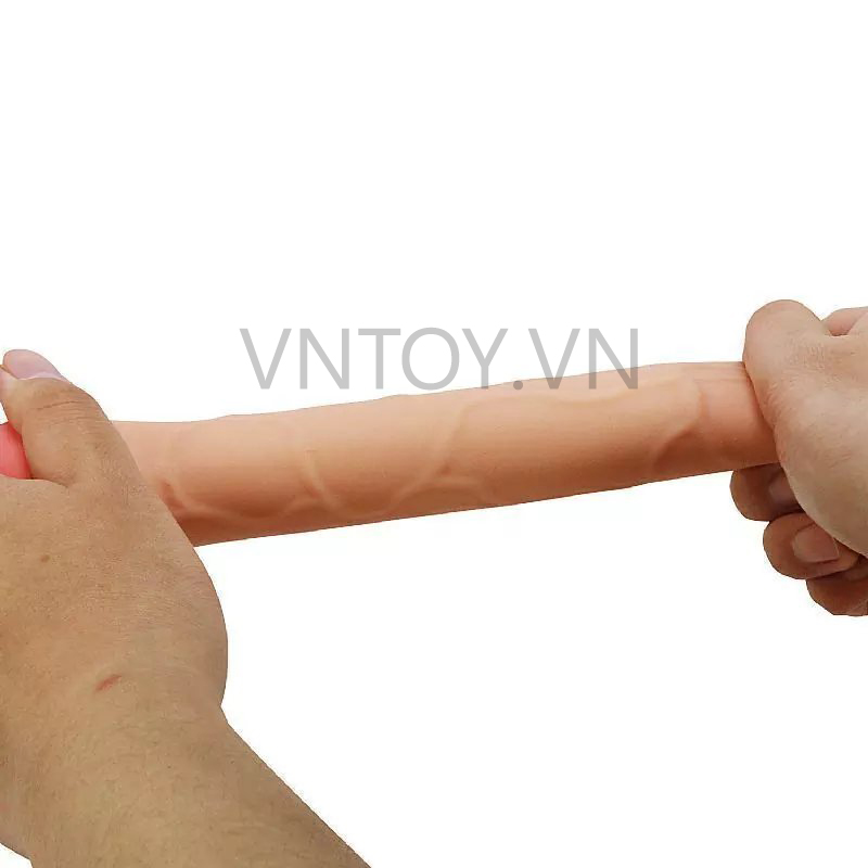 Bao cao su đôn dên Pretty Love kiểu châu Âu trắng hồng có quai đeo