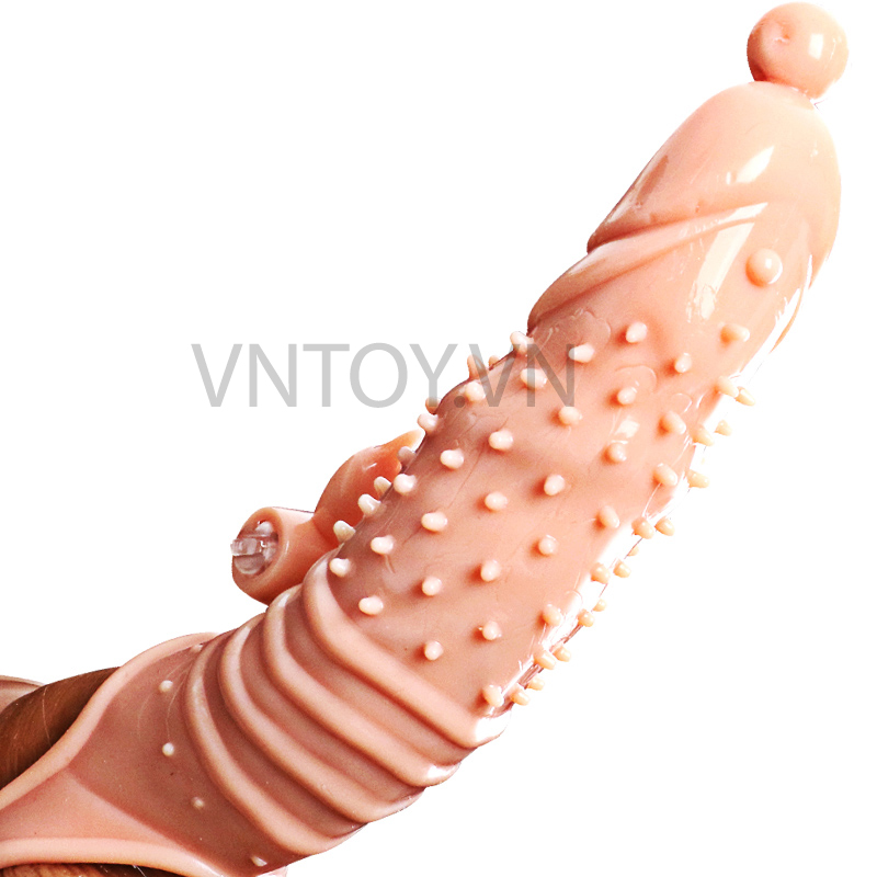 Bao cao su đôn dên rung Jiuai gắn 2 động cơ