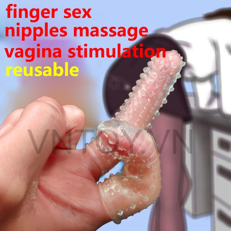 Bao cao su ngón tay G Spot nhiều gai