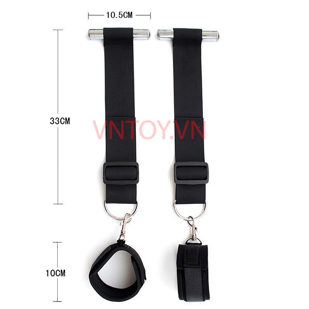 Bộ trói cố định tay treo cửa bạo dâm BDSM