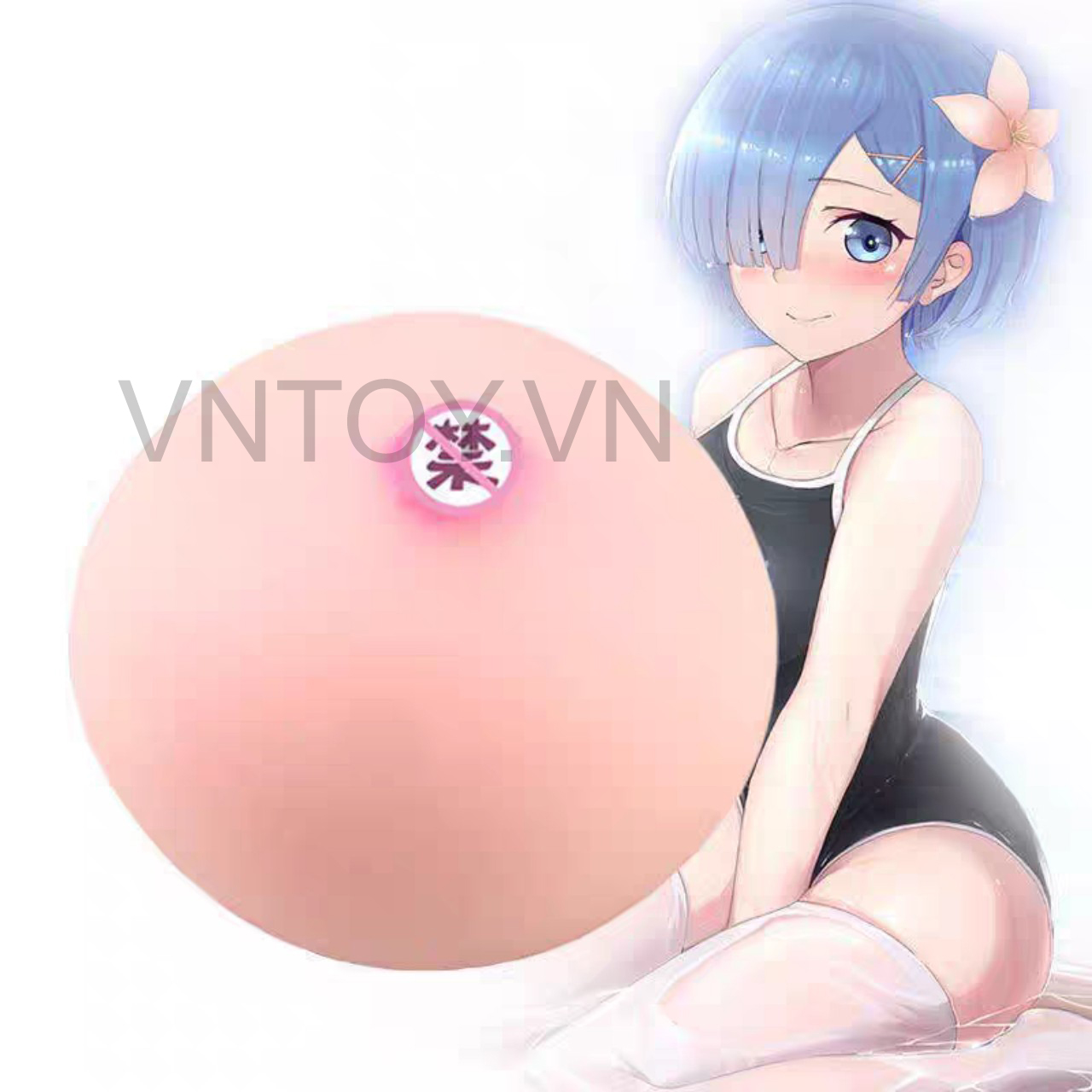 Vú giả cầm tay giá rẻ Silicon như thật có lỗ âm đạo