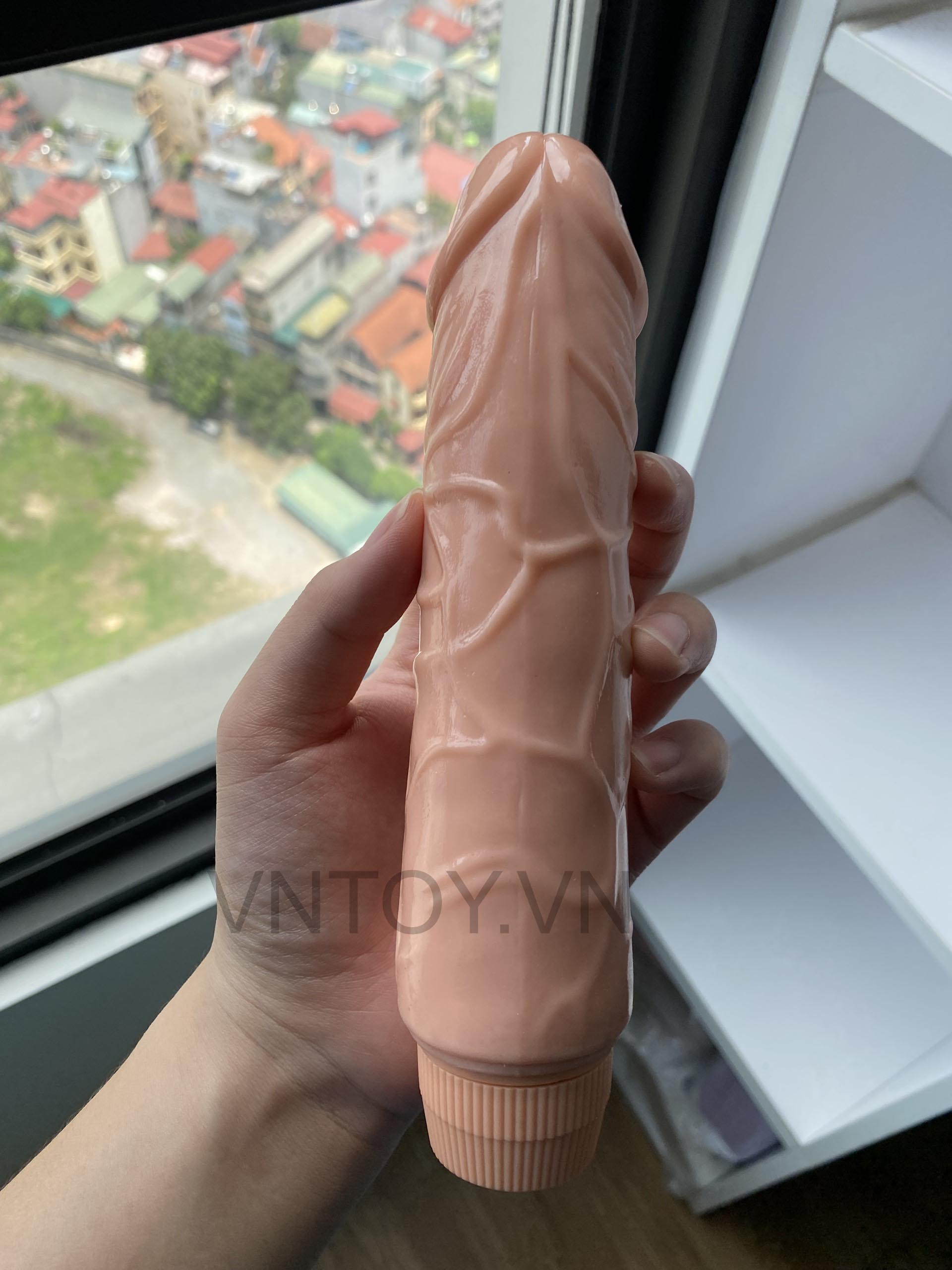 Dương vật giả cầm tay Baile rung xoay pin tư động