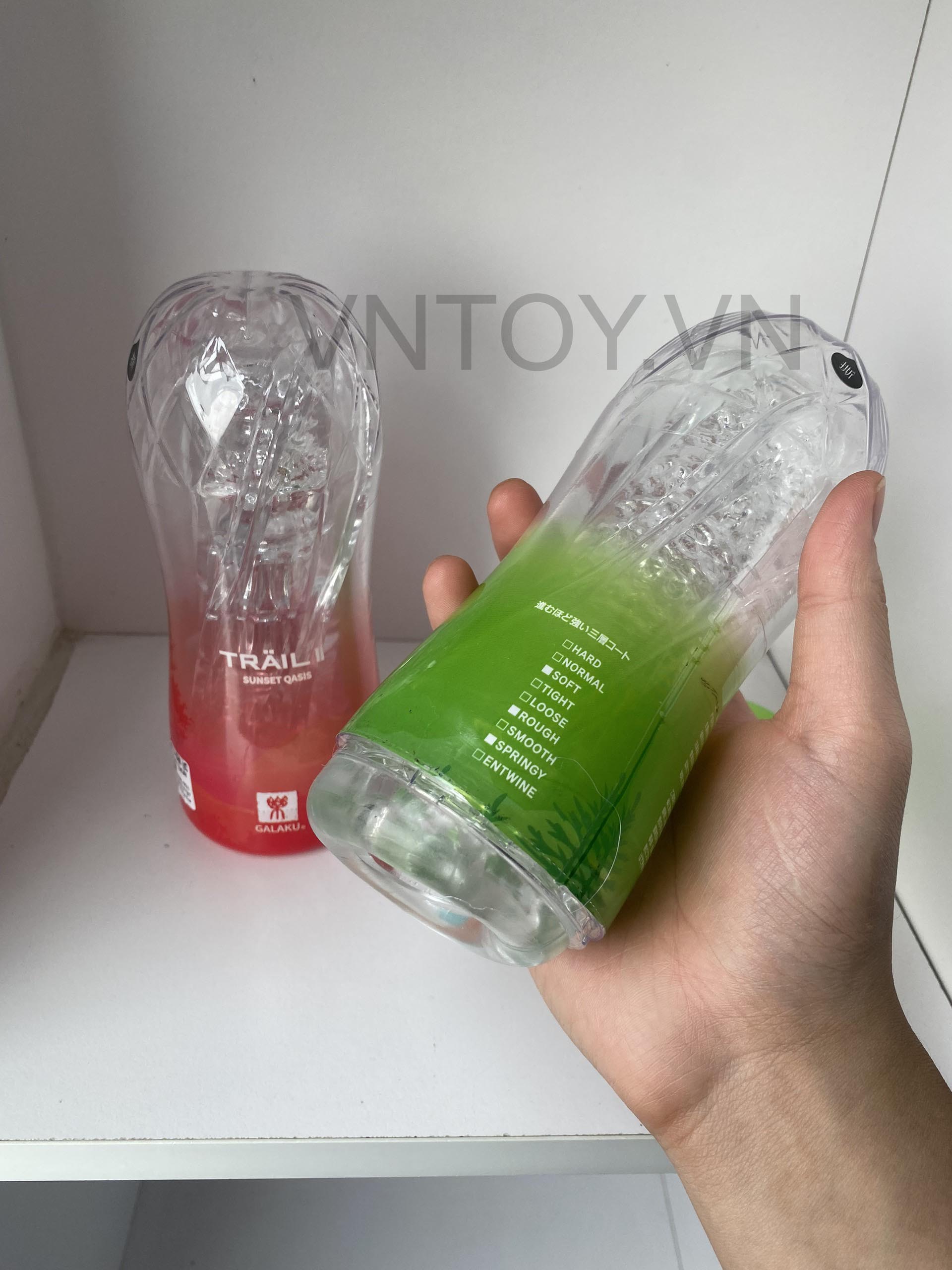 Cốc thủ dâm Trail 2 Galaku trong suốt chính hãng