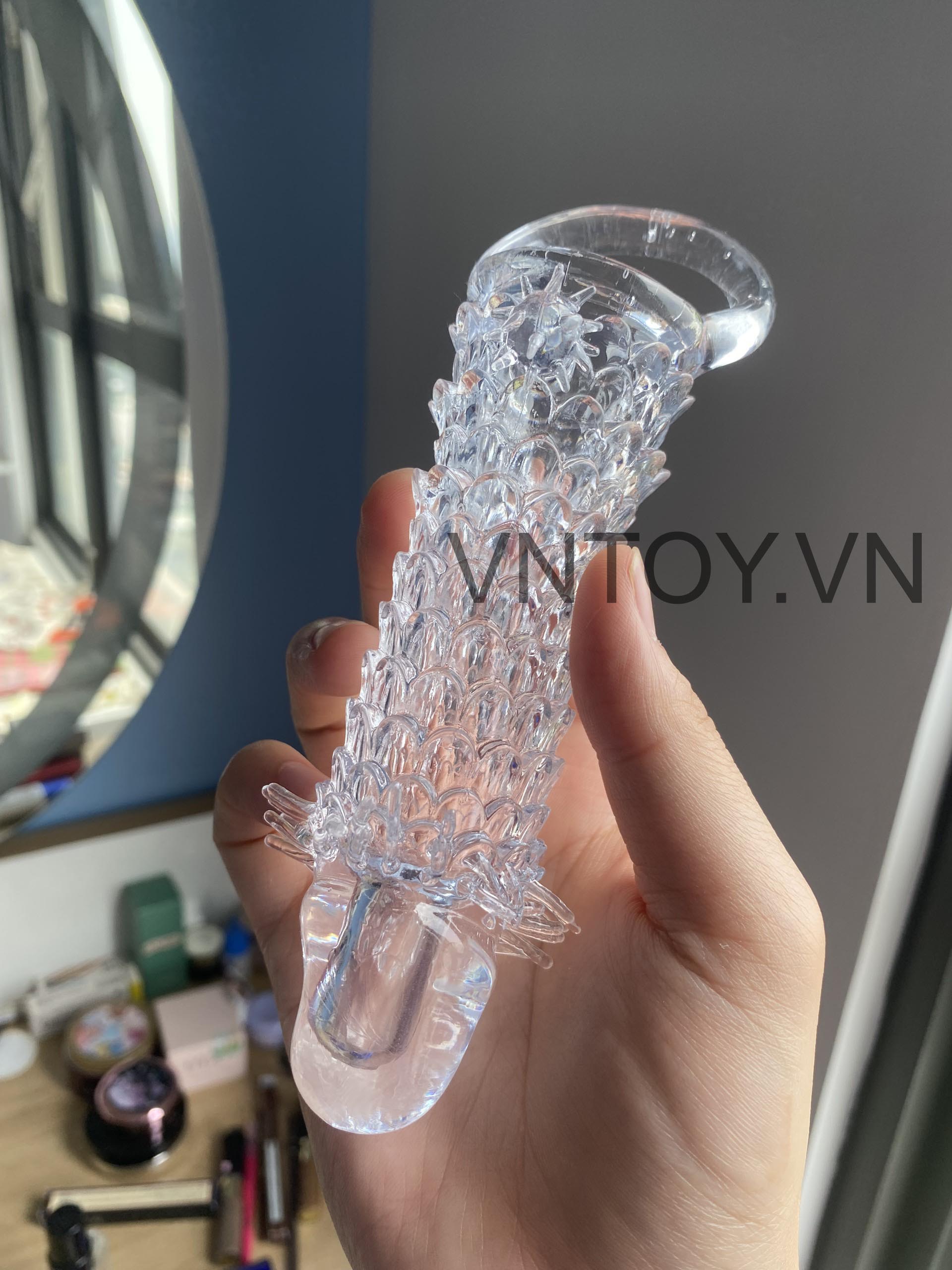 Bao cao su đôn dên vảy rồng