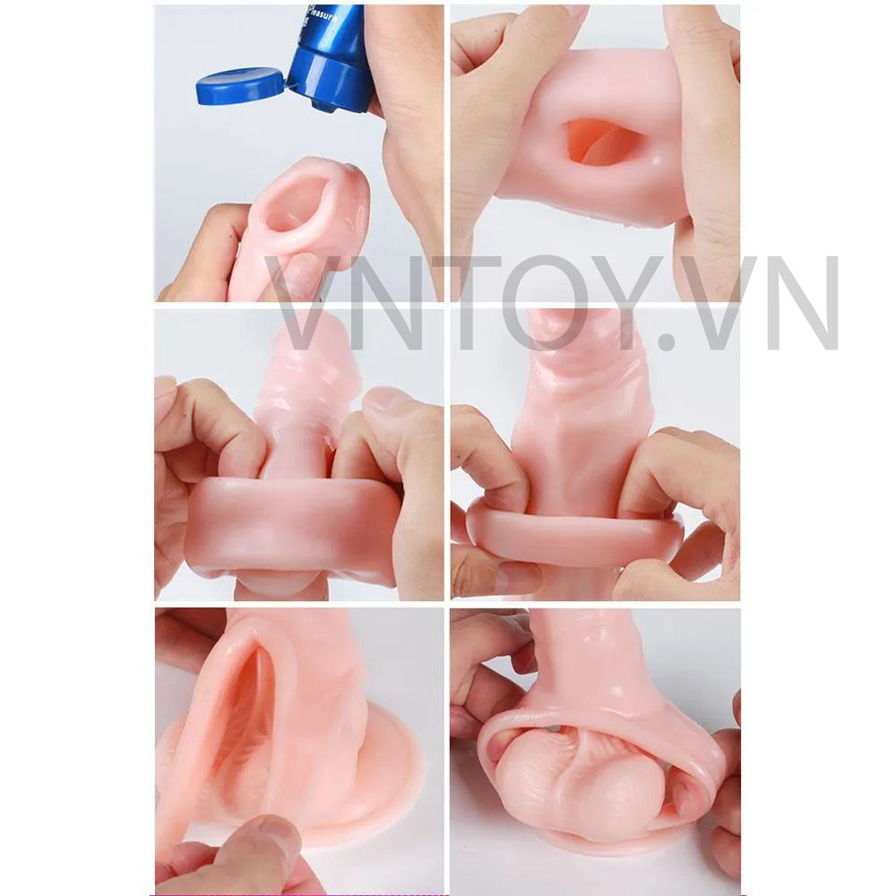 Bao cao su đôn dên phong cách châu Âu nhẵn nhụi