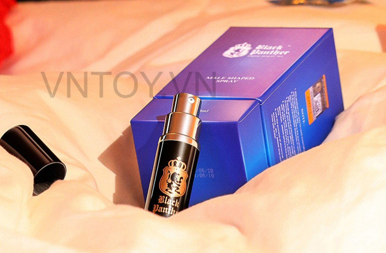 Xịt Black Panther chính hãng chống xuất tinh sớm chai 10ml - Hà Nội