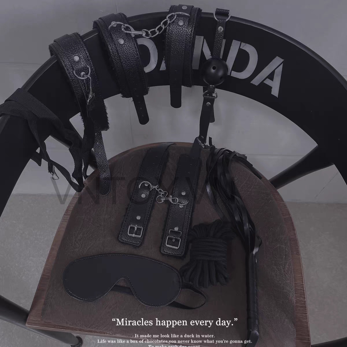 Bộ trói bạo dâm BDSM 10 món kích thích nam nữ