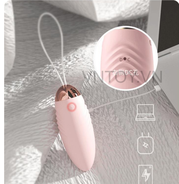 Trứng rung điều khiển từ xa cao cấp Lilo tỏa nhiệt 42 độ siêu mạnh