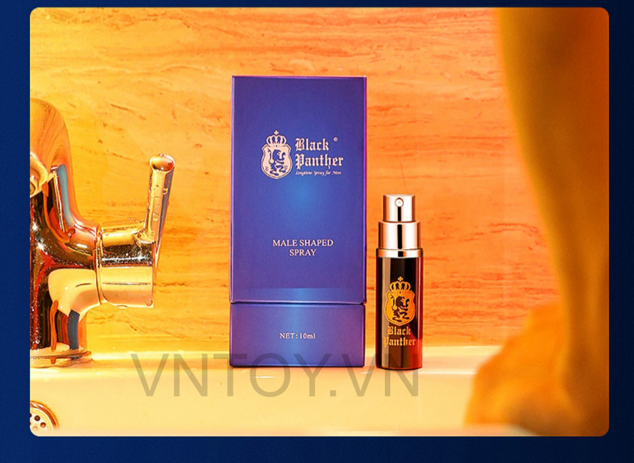 Xịt Black Panther chính hãng chống xuất tinh sớm chai 10ml - Hà Nội