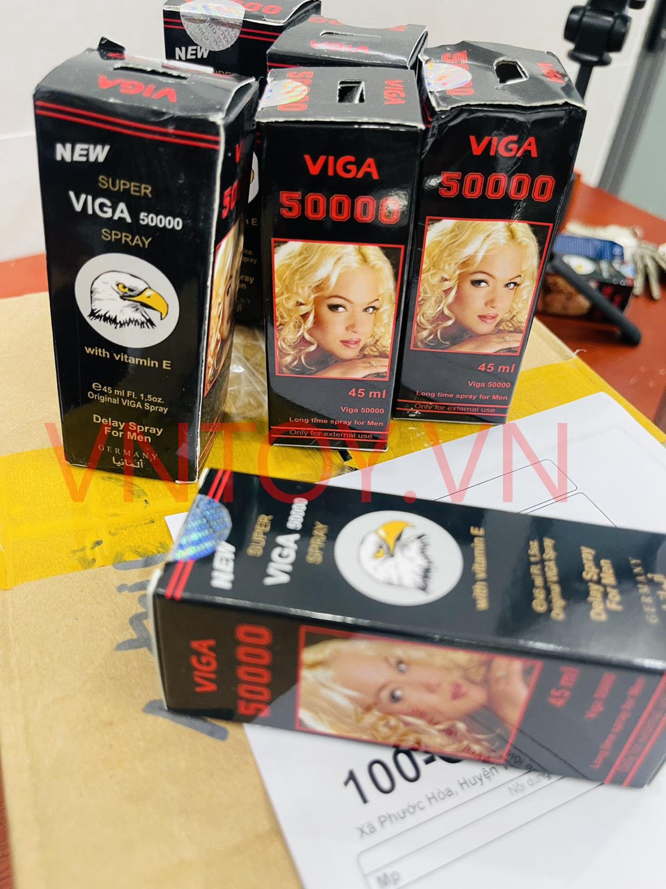 Chai xịt chống xuất tinh sớm Viga 50000 chính hãng của Đức
