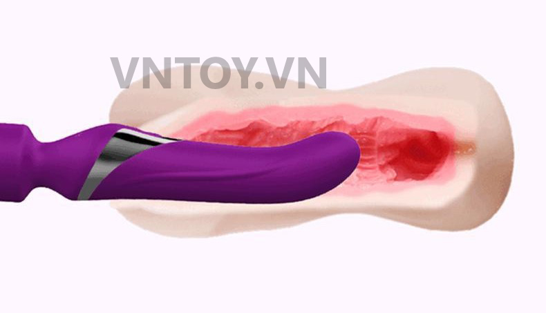 Chày rung 2 đầu xoay ngoáy vòng bi 360 độ siêu cấp