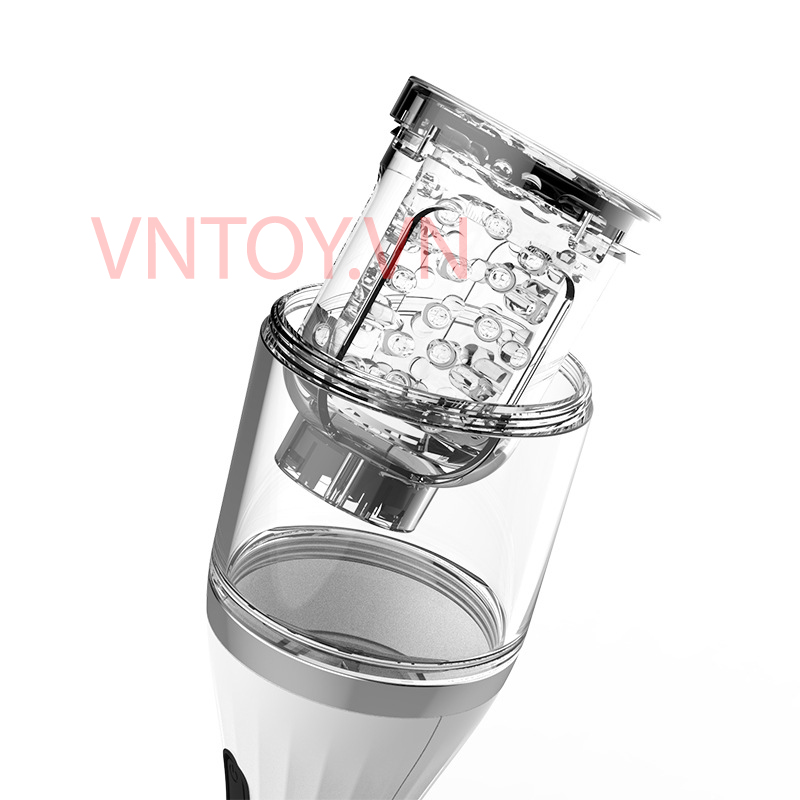 Cốc thủ dâm tự động Dibe xoay đảo chiều siết dương vật rên rỉ