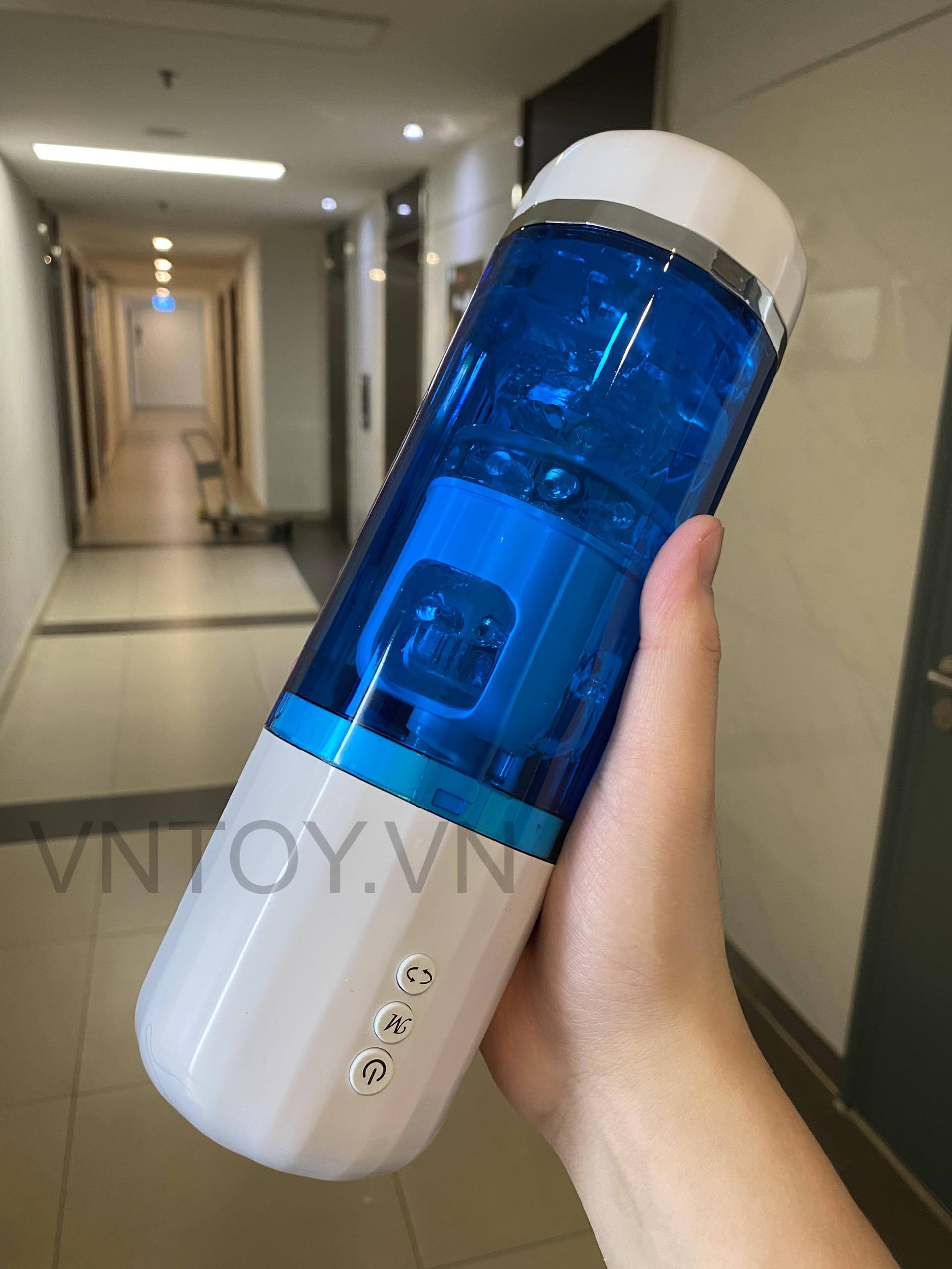 Máy thủ dâm xoay thut tự động trong suốt cao cấp