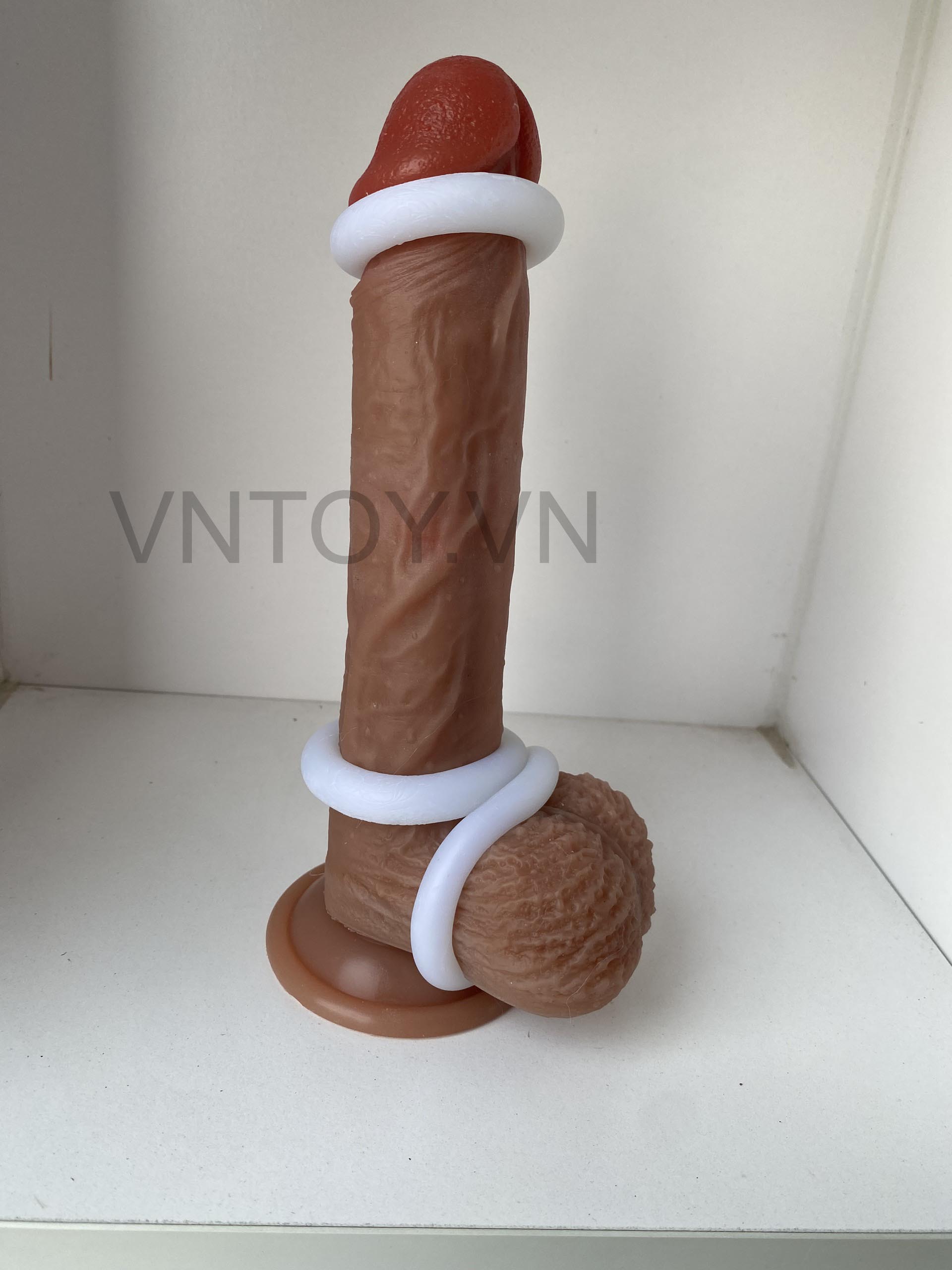 Vòng đeo Cock Rings chống xuất tinh sớm đặc - Hộp 3 cái