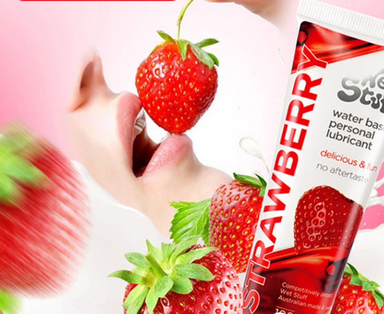 Gel bôi trơn Wet Stuff vị Caramel - Dâu - Bạc hà chính hãng 100g