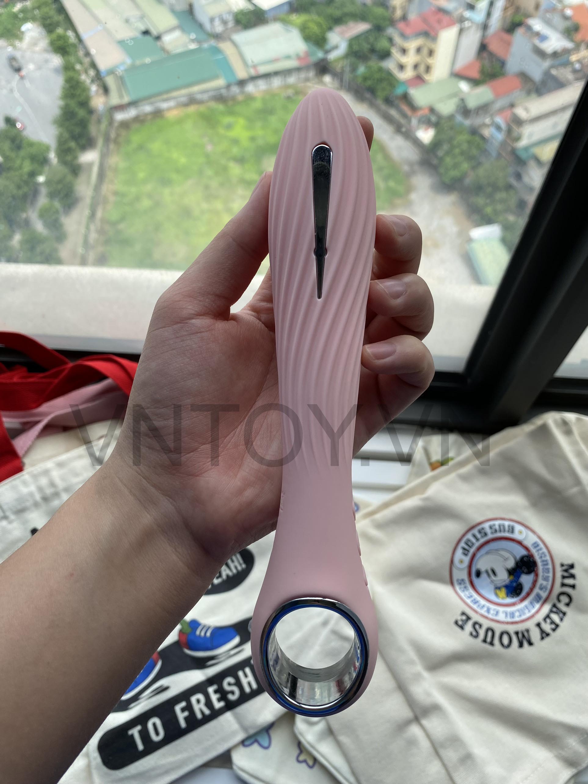 Bút rung cao cấp tích điện 12 chế độ sạc pin