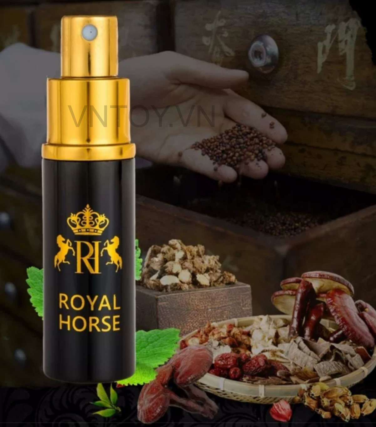 Xịt Royal Horse chống xuất tinh sớm chính hãng hiệu quả tốt