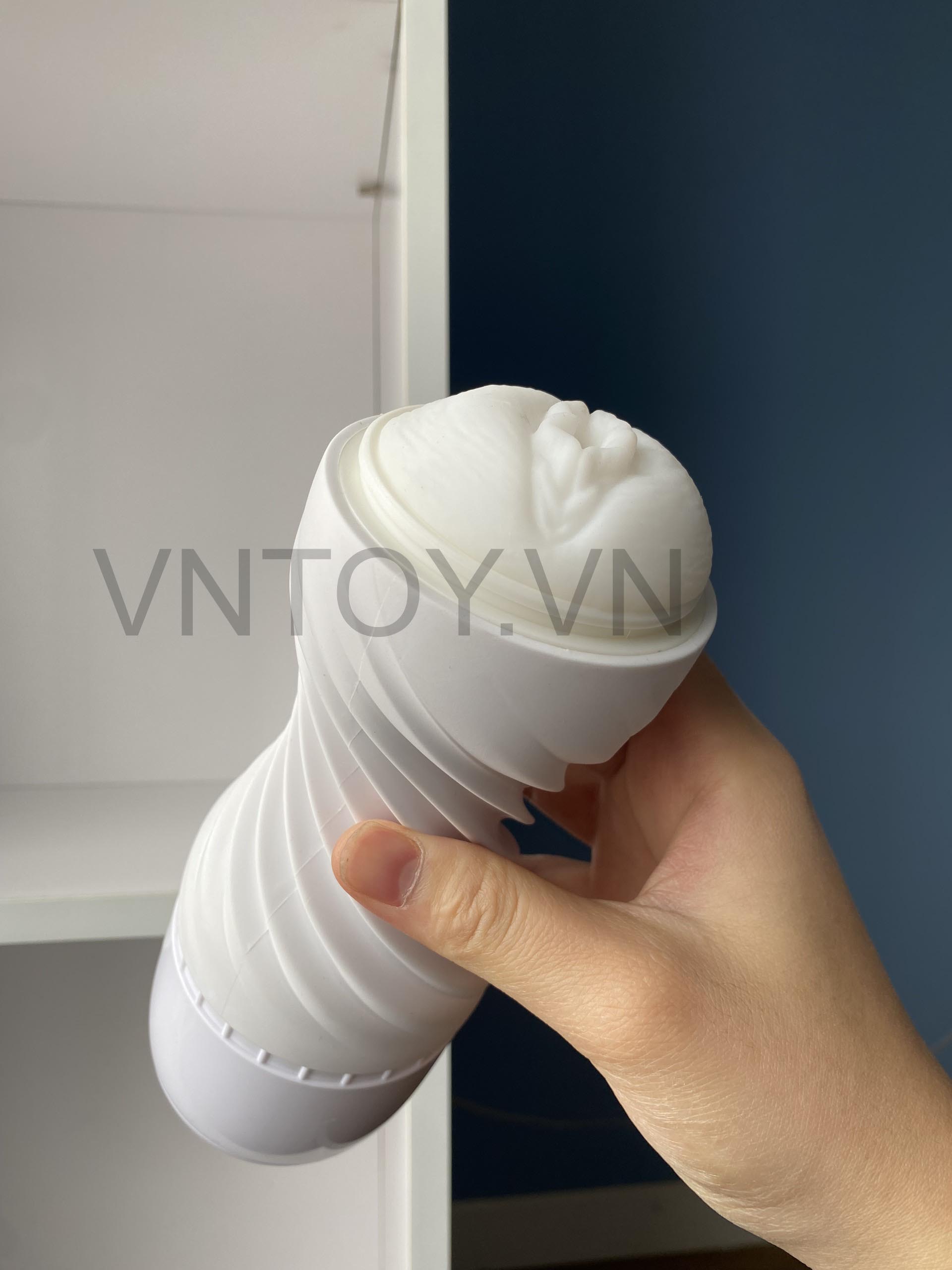 Cốc thủ dâm hút xoắn rung dương vật cao cấp