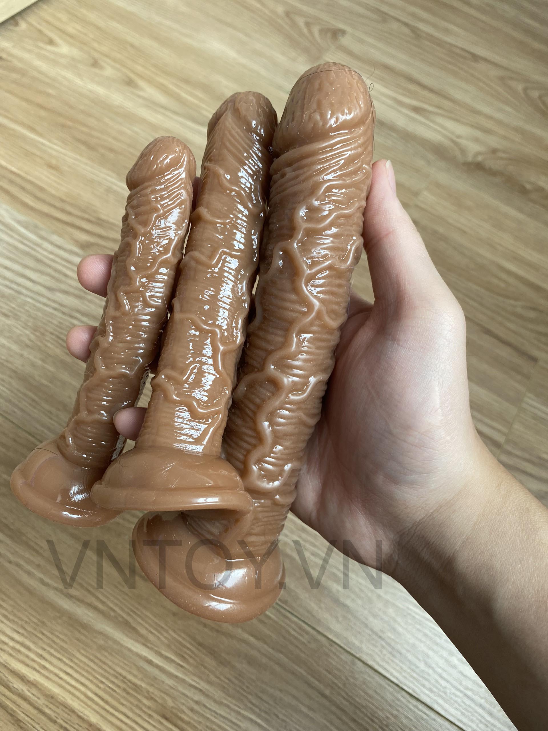 Dương vật giả Silicon gắn tường giá rẻ nhiều kích cỡ