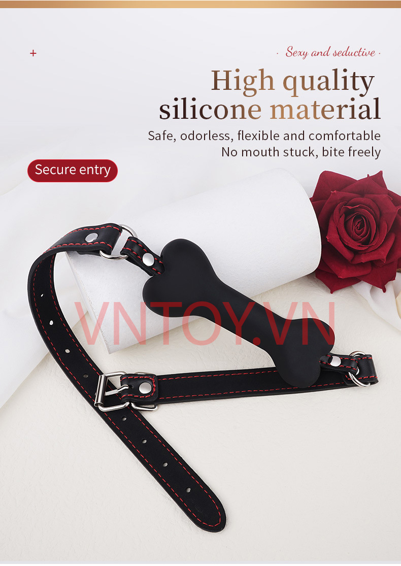 Đồ chơi SM Bit Gag bịt miệng xương chó