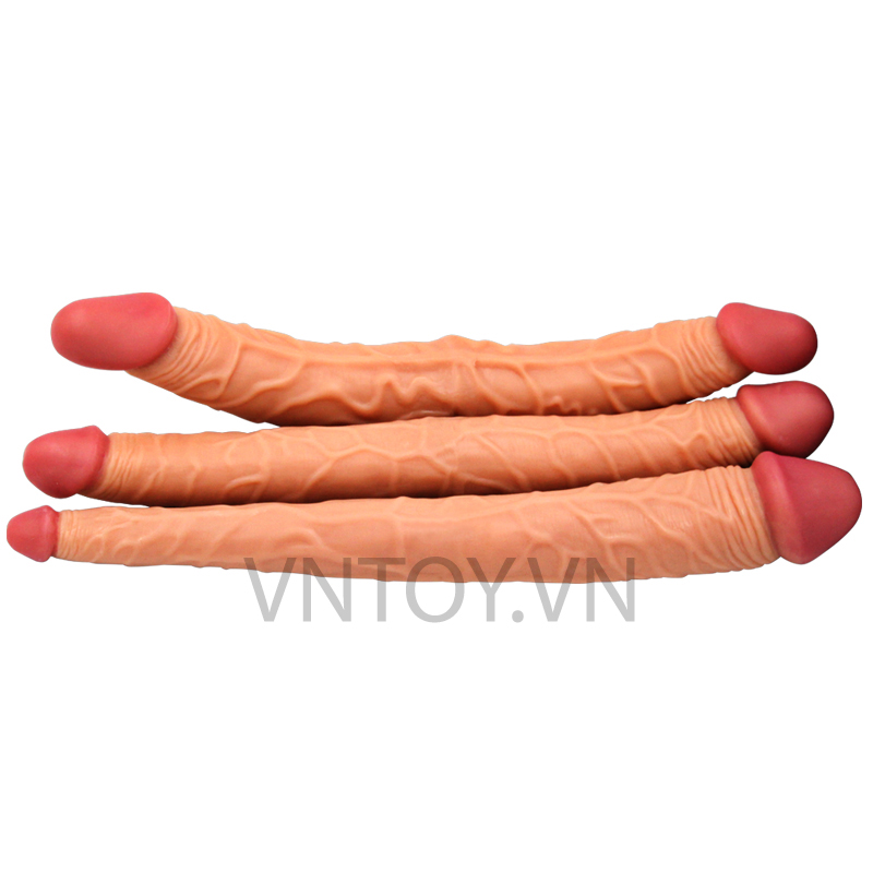 Dương vật giả 2 đầu dành cho Les cao cấp