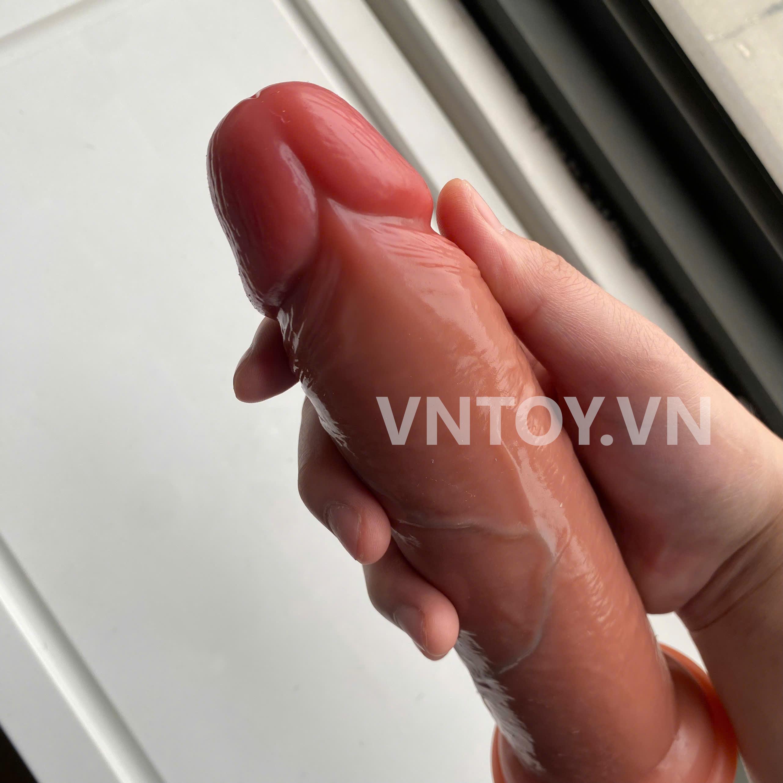 Dương vật giả 2 lớp to khủng size châu Phi