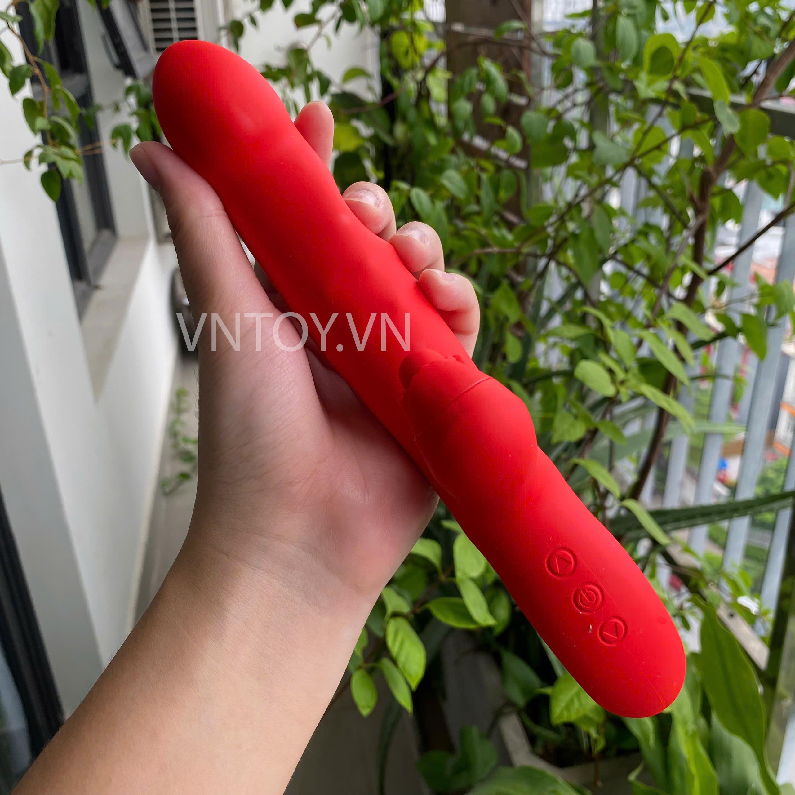 Dương vật giả cao cấp vòng bi rung móc bướm