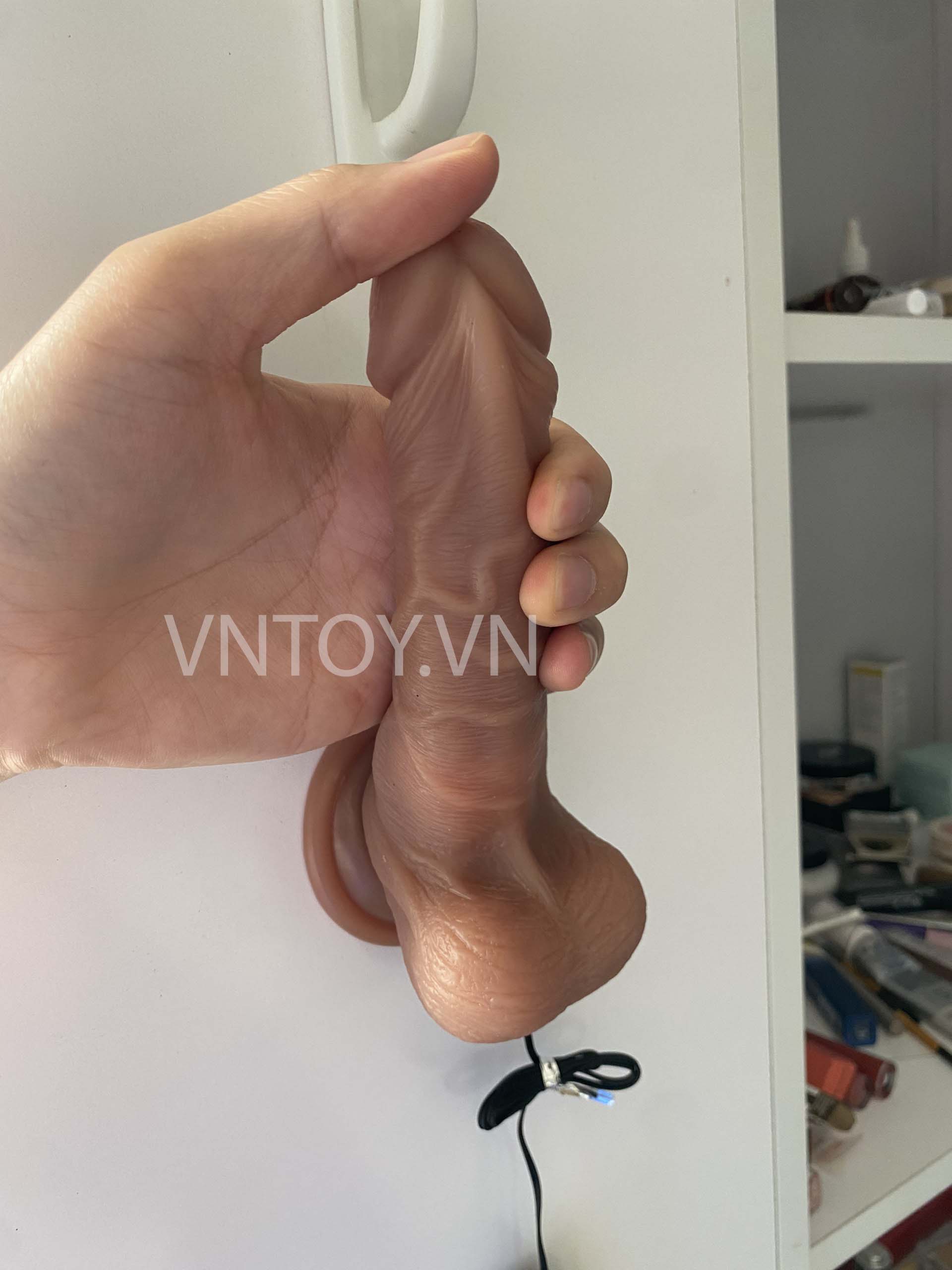 Dương vật giả điều khiển rung ngoáy Jiuai