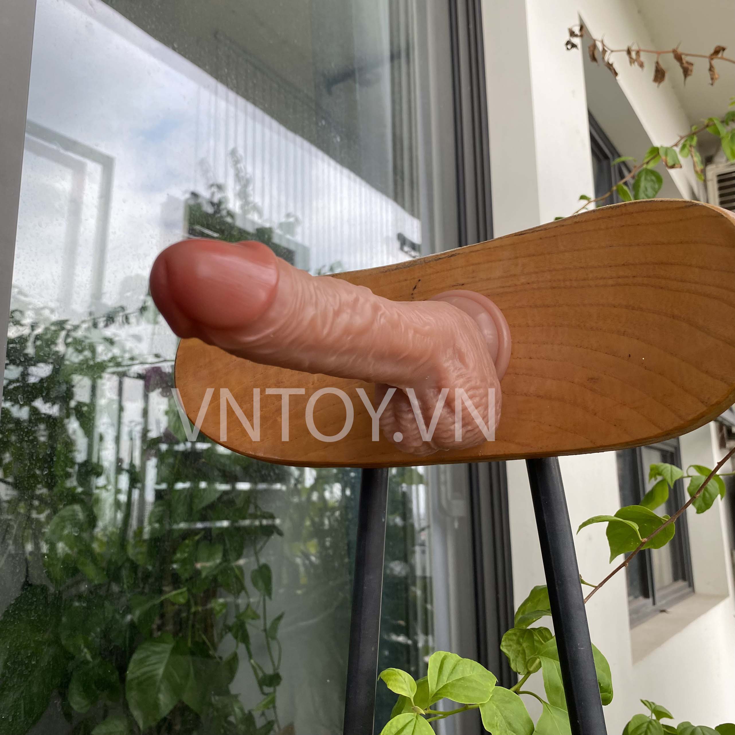 Dương vật giả điều khiển từ xa MUHA cao cấp rung thụt sưởi ấm