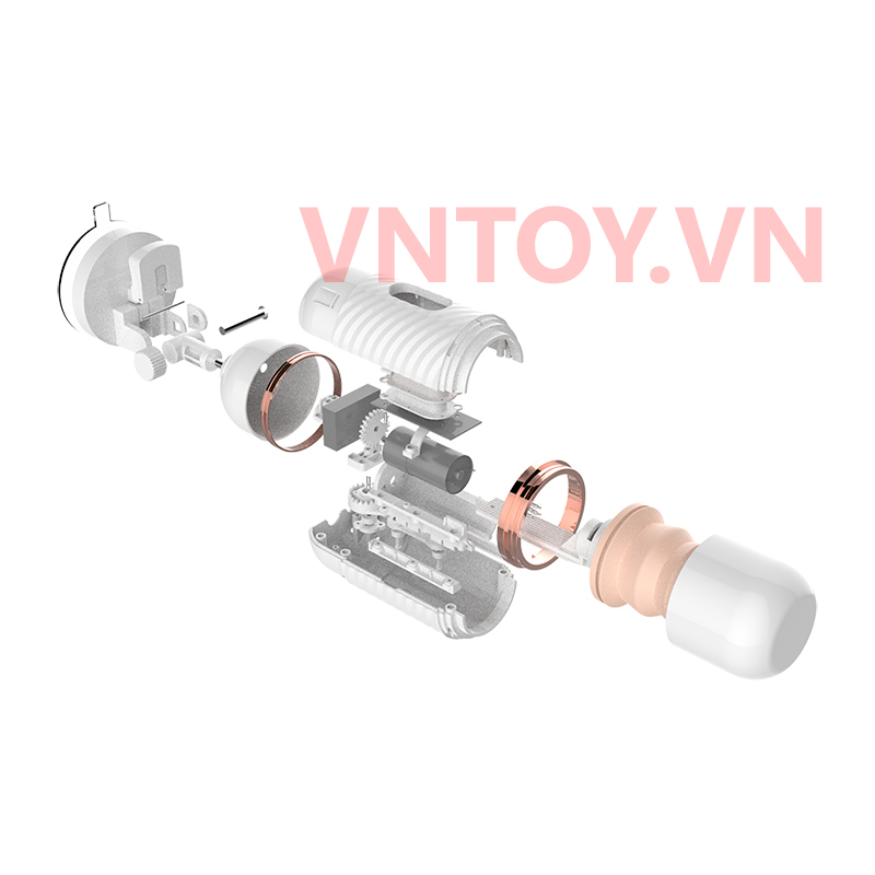 Dương vật giả thủ dâm tự động cao cấp Dibe kèm chân đế gắn tường