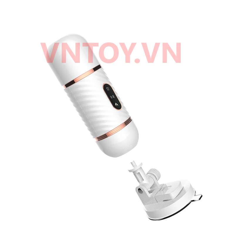 Dương vật giả thủ dâm tự động cao cấp Dibe kèm chân đế gắn tường