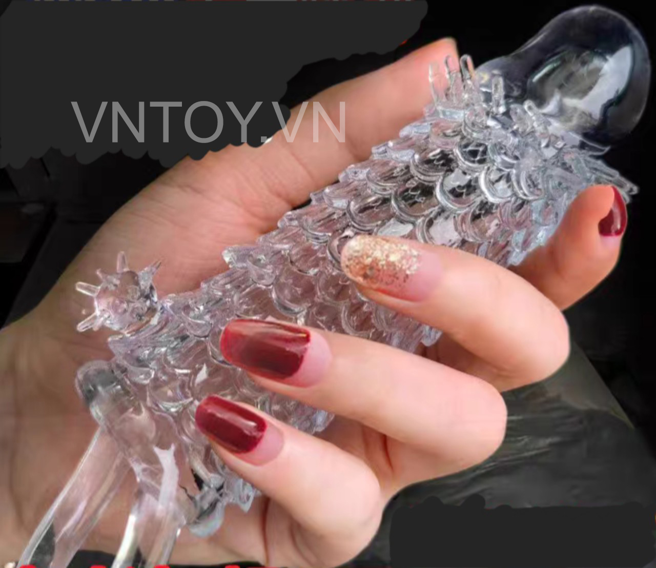 Bao cao su đôn dên vảy rồng