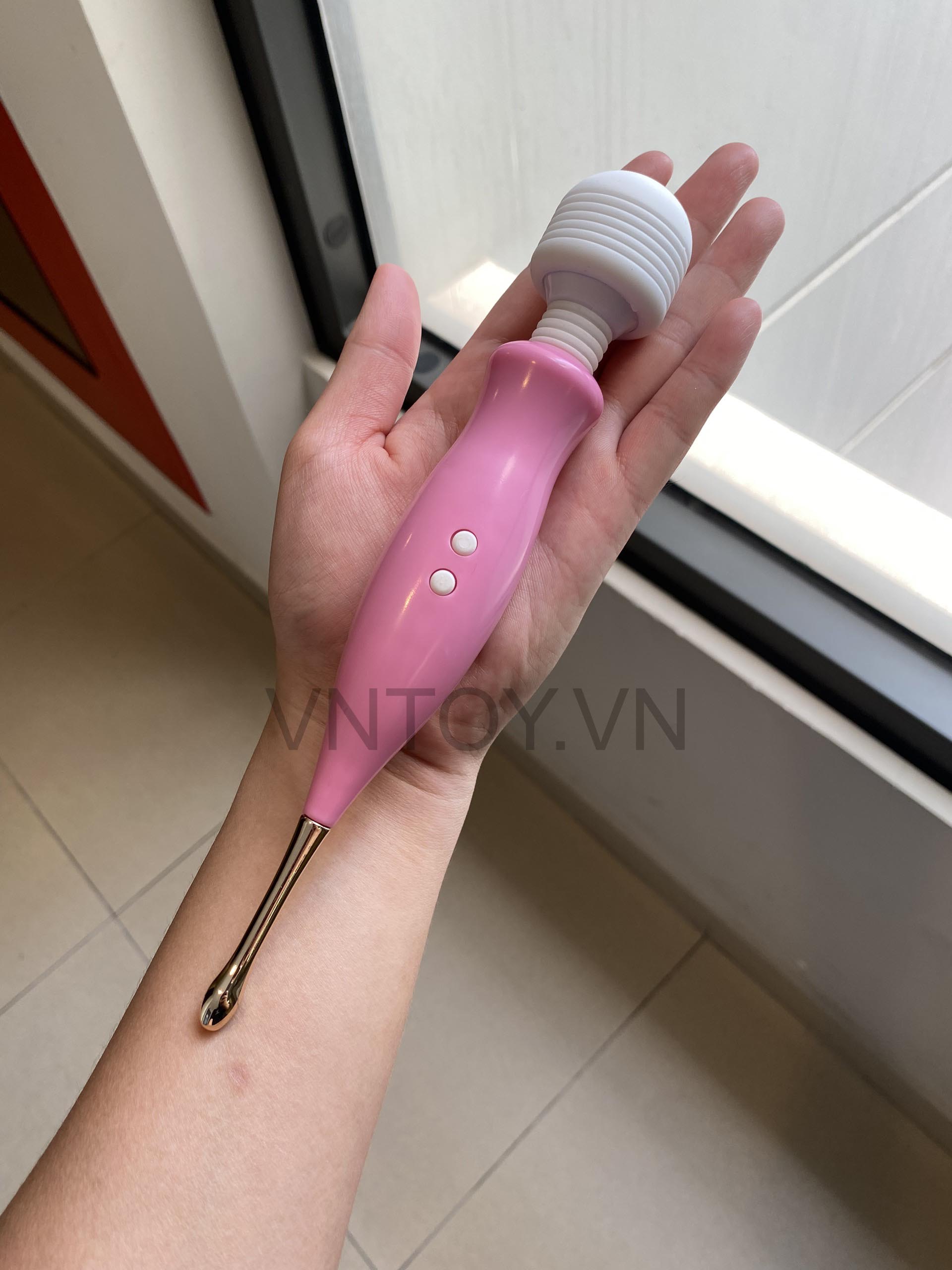 Chày rung tình yêu massage điểm G 2 đầu rung