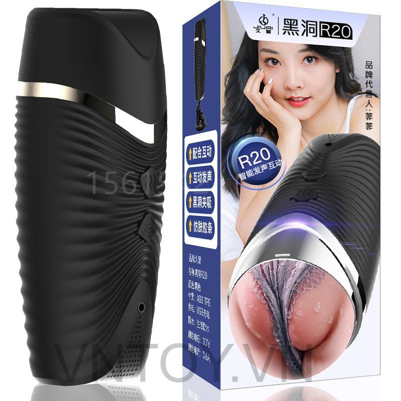 Cốc thủ dâm gắn tường rung rên có chân đế tặng kèm tai nghe