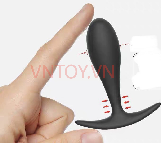Nút cắm hậu môn Silicon hình giọt nước