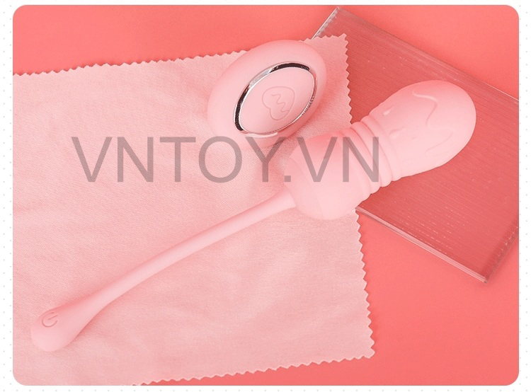 Trứng rung điều khiển từ xa rung thụt tự động cao cấp