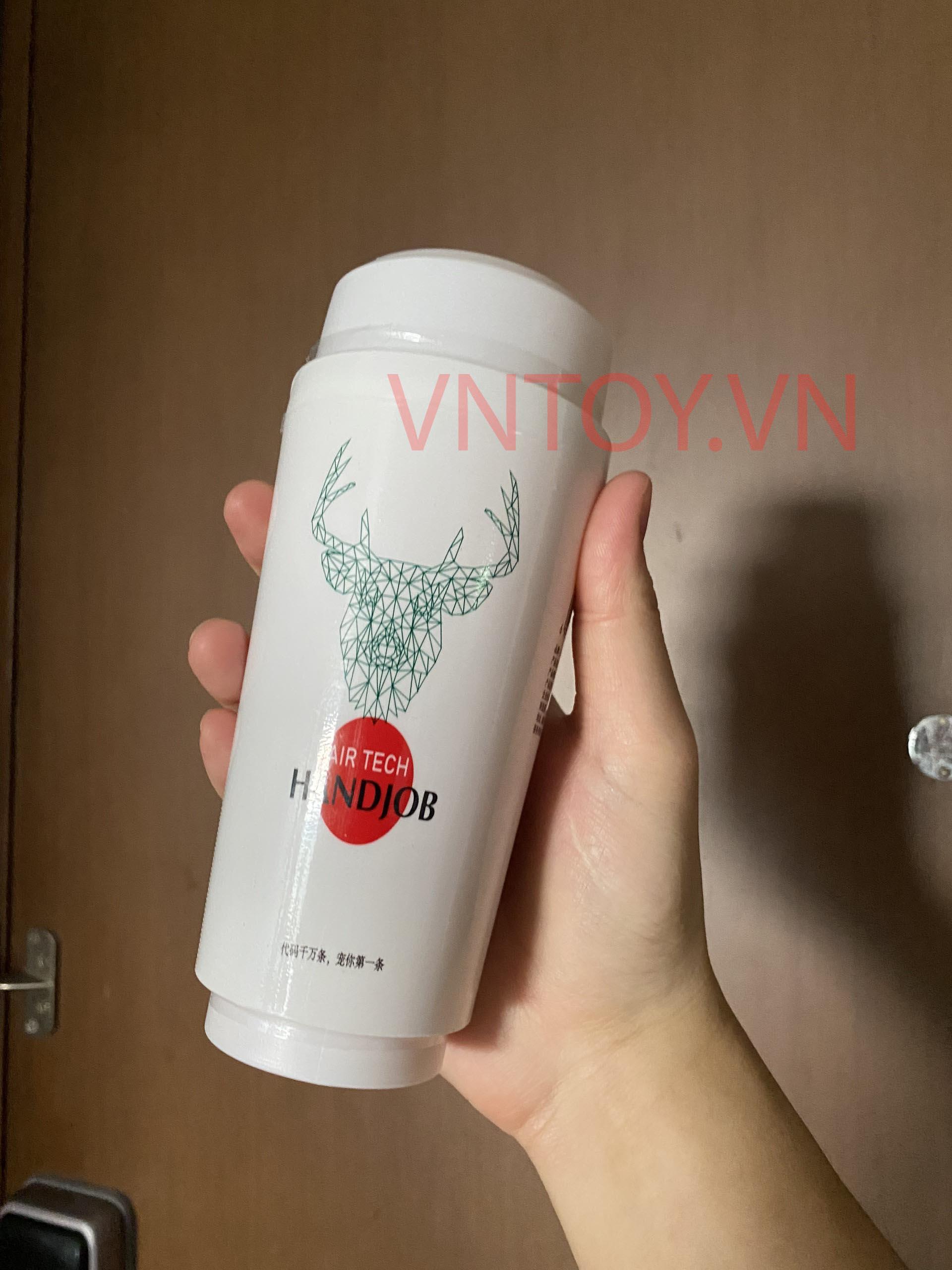 Cốc thủ dâm Air Tech Handjob ngụy trang hình trà sữa