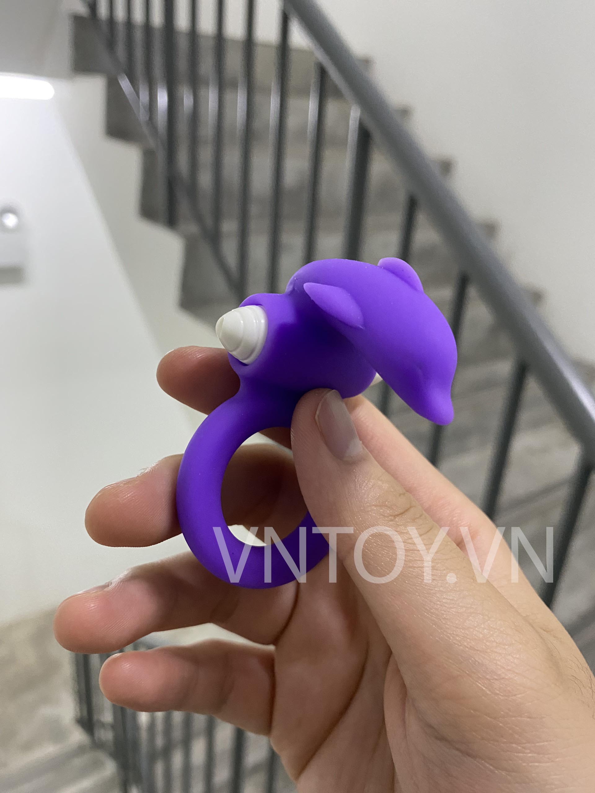 Vòng rung tình yêu cá heo Dolphin Cock Ring