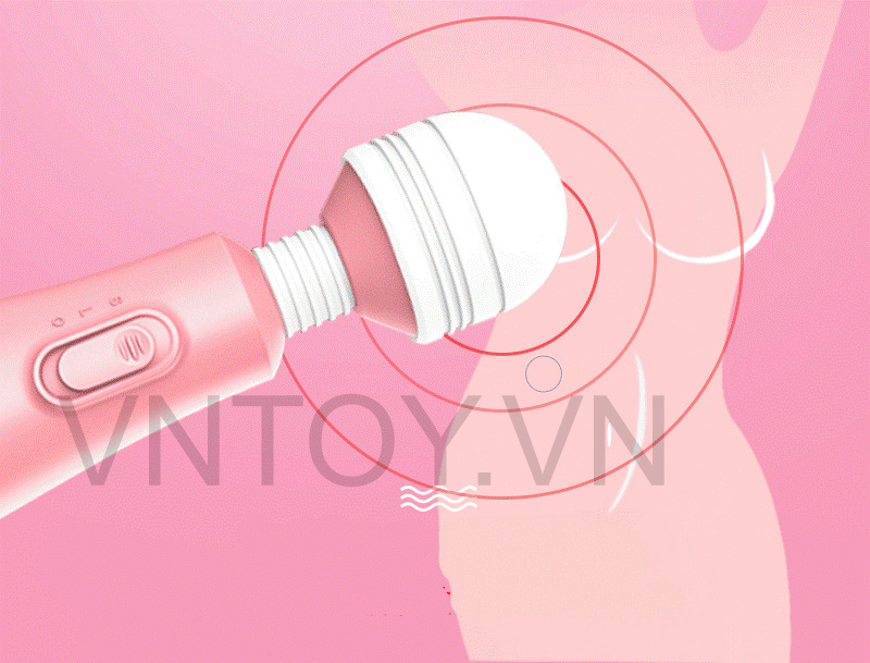 Chày rung cầm tay nhỏ gọn massage âm đạo