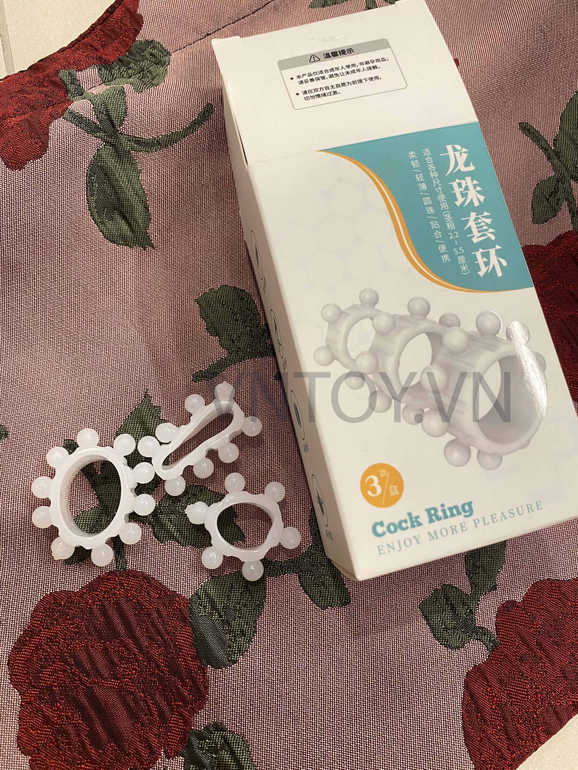 Vòng đeo dương vật bi gai đặc siêu kích thích