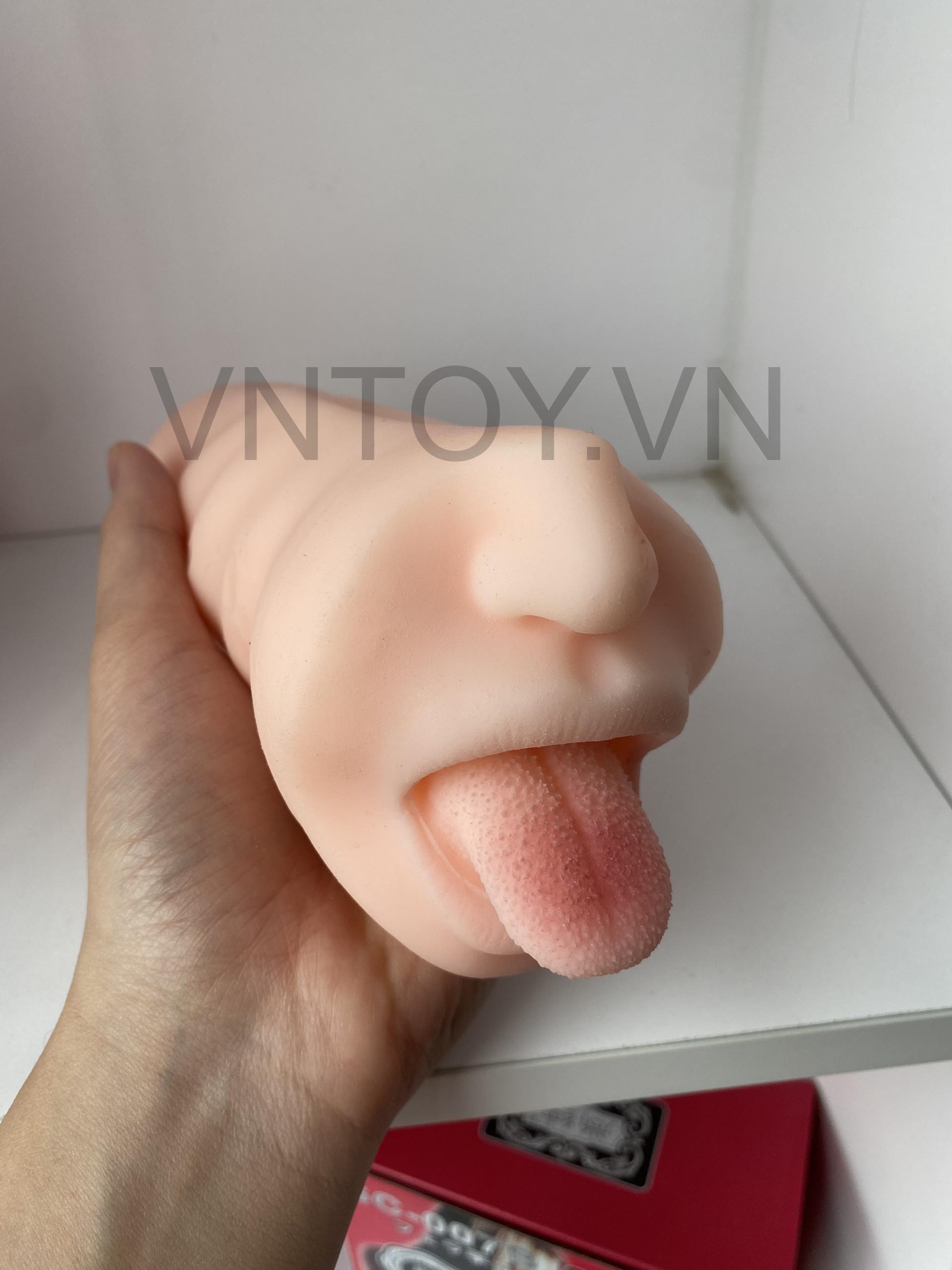 Âm đạo giả 2 đầu có miệng lưỡi tỉ lệ như thật