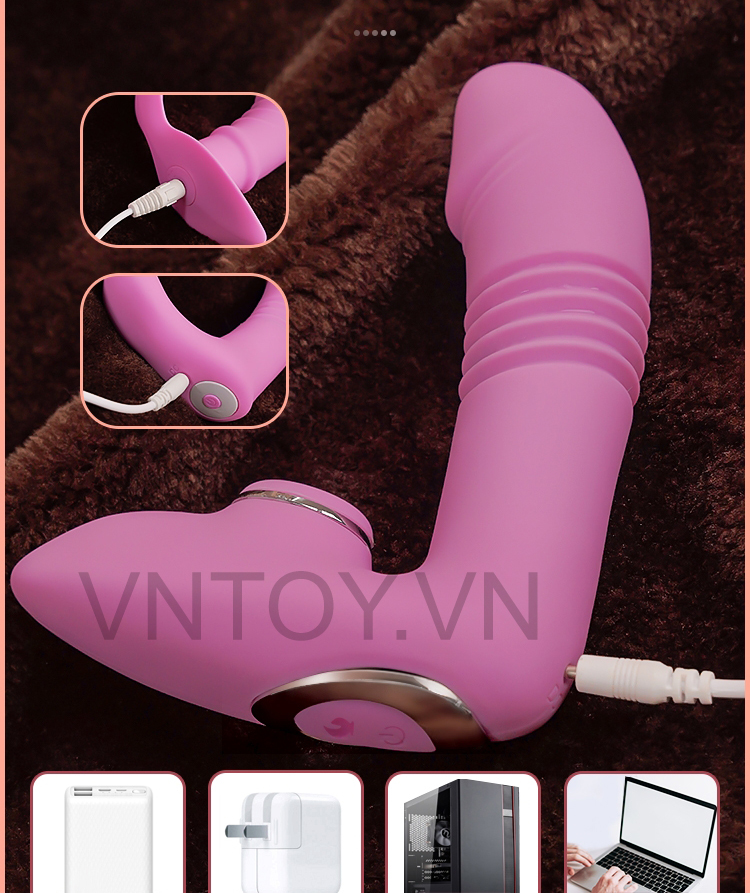 Quần lót rung cao cấp thụt hút sưởi ấm điều khiển từ xa