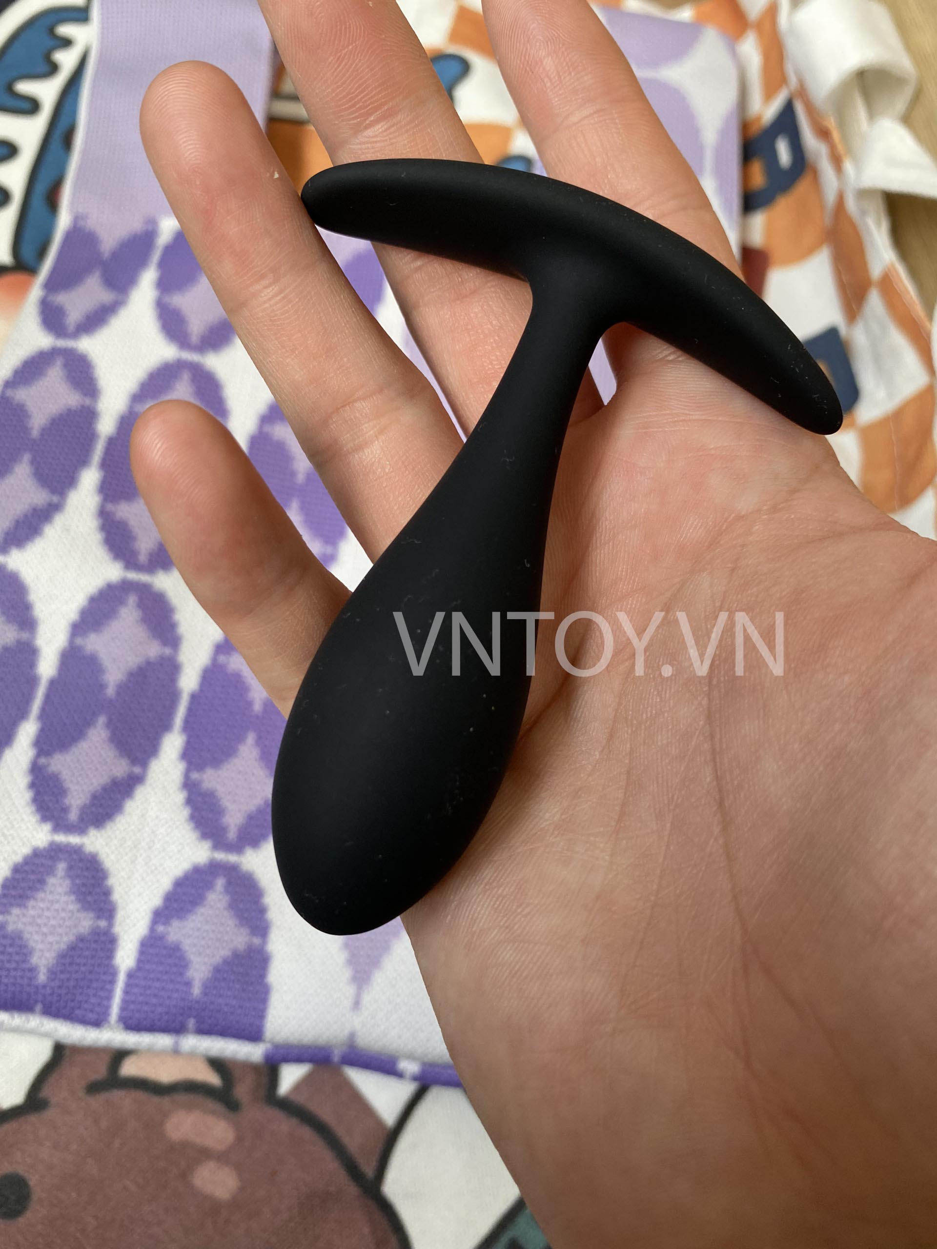 Nút cắm hậu môn Silicon hình giọt nước