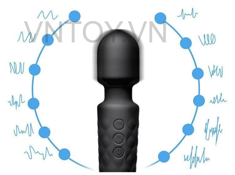 Chày rung cầm tay 20 chế độ rung đa năng sạc pin