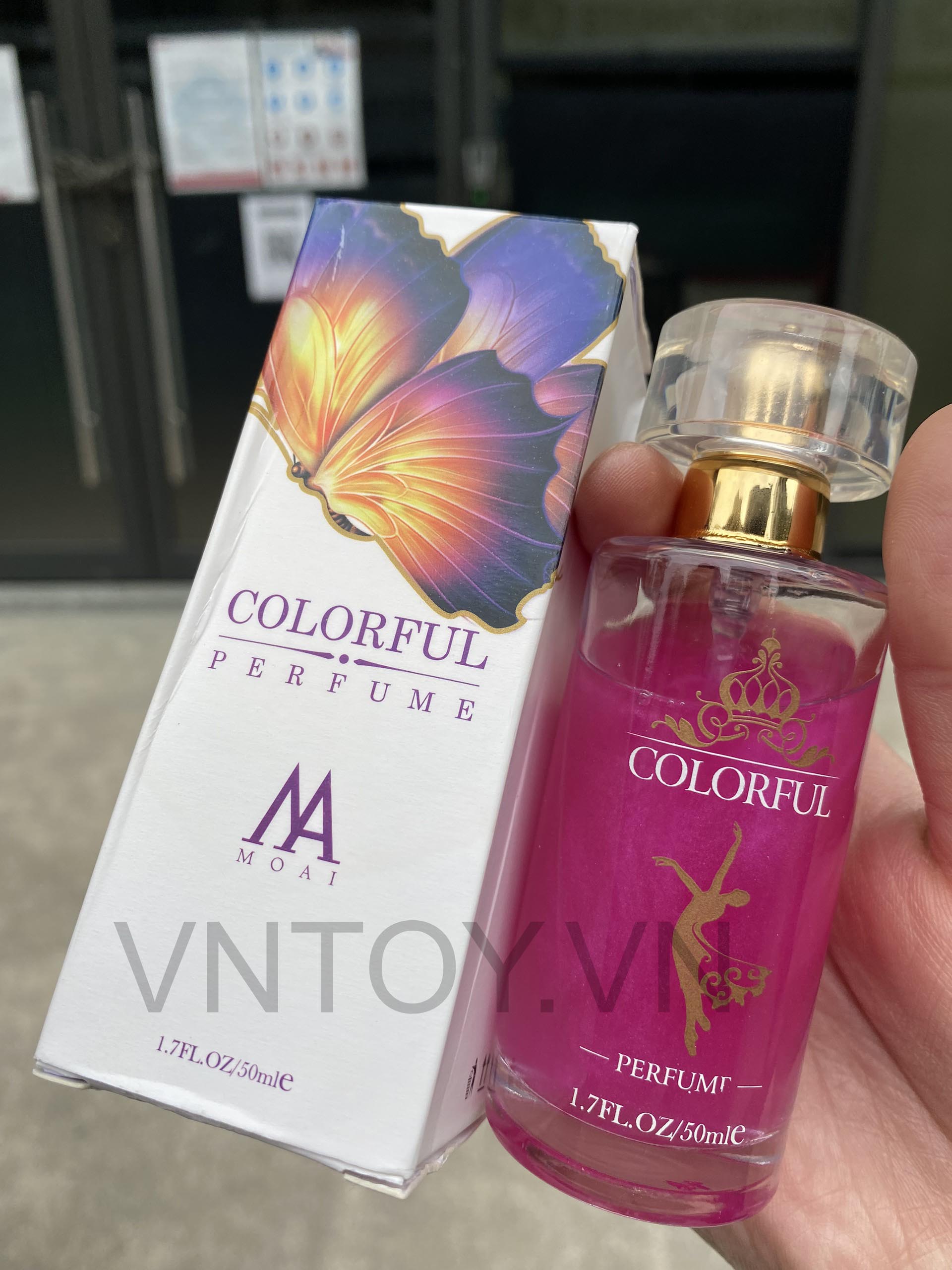 Nước hoa Colorful hồng kích dục nam quyến rũ